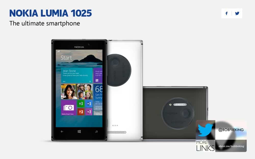 Nokia Lumia 1025 - Концепт
